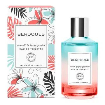 Monoï & Frangipanier Eau de Toilette 100ml - Berdoues - Parfum - Visuel 2 Monoï & Frangipanier Eau de Toilette 100ml - Berdoues - Parfum - Visuel 2