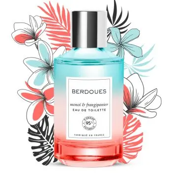 Monoï & Frangipanier Eau de Toilette 100ml - Berdoues - Parfum - Visuel 3 Monoï & Frangipanier Eau de Toilette 100ml - Berdoues - Parfum - Visuel 3