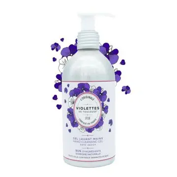 Violettes de Toulouse L'Originale Gel Lavant Mains 250ml - Berdoues - Soin - Visuel 2