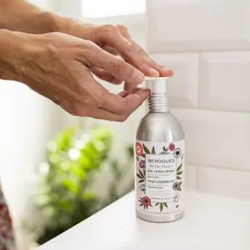 Mille Fleurs Gel Lavant Mains Flacon pompe 250ml - Berdoues - Soin - Visuel 2