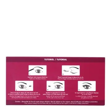 Faux-Cils  Magnétiques 6 - S - Black Up - Accessoire - Visuel 2