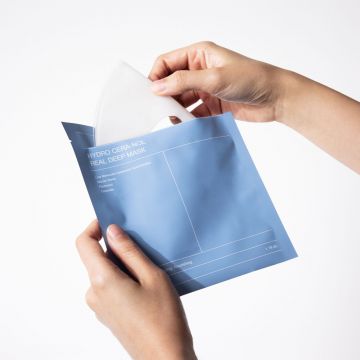 Hydro Cera-Nol Masque Hydratant Intense à l'Acide Hyaluronique & aux Céramides 34g - Torriden - Soin - Visuel 2