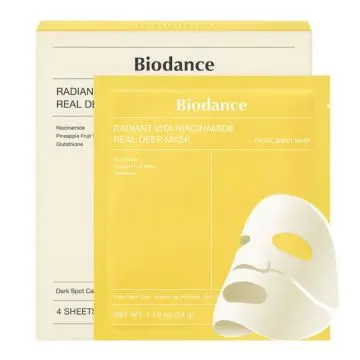 Radiant Vita Niacinamide Masque Éclat du Teint 34g - Biodance - Soin - Visuel 1