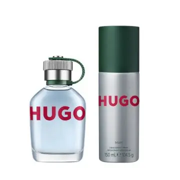 Coffret Hugo Man Eau de Toilette 75ml & Déodorant Spray  - Boss - Parfum - Visuel 2