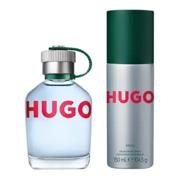 Coffret Hugo Man Eau de Toilette 75ml & Déodorant Spray  - Boss - Parfum - Visuel 2