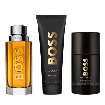 Coffret Boss The Scent Eau de Toilette 100ml, Gel Douche & Déodorant Stick  - Boss - Parfum - Visuel 2