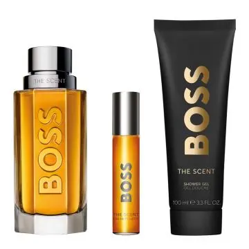 Coffret Boss The Scent Eau de Toilette 100ml, Gel douche & Format Voyage  - Boss - Parfum - Visuel 2