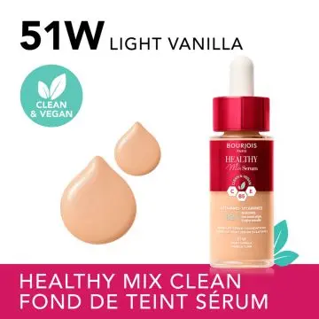 Healthy Mix Sérum Fond de Teint 51W Light Vanilla - Bourjois - Maquillage - Visuel 3