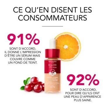 Healthy Mix Sérum Fond de Teint 52W Vanilla - Bourjois - Maquillage - Visuel 4