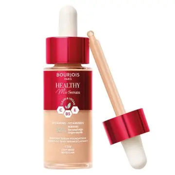 Healthy Mix Sérum Fond de Teint 53W Light Beige - Bourjois - Maquillage - Visuel 1