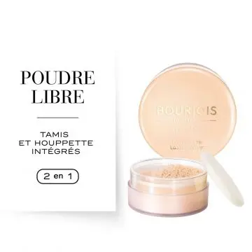 Poudre Libre Poudre matifiante 01 Pêche  - Bourjois - Maquillage - Visuel 4
