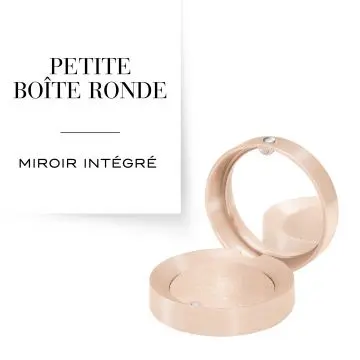 Petite Boîte Ronde Ombre à Paupières 01 Blanc'voûtant - Bourjois - Maquillage - Visuel 2