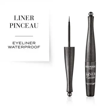 Liner Pinceau  Eyeliner 08 Noir surrealiste - Bourjois - Maquillage - Visuel 2
