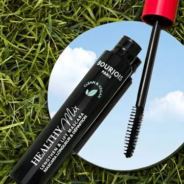 Mascara Mascara Healthy Mix Clean 002 Brun Noir  - Bourjois - Maquillage - Visuel 4