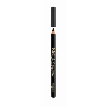 Khôl et Contour Crayon et Liner 02 Ultra Black - Bourjois - Maquillage - Visuel 1