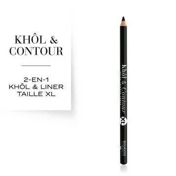 Khôl et Contour Crayon et Liner 01 Noir-issime - Bourjois - Maquillage - Visuel 3