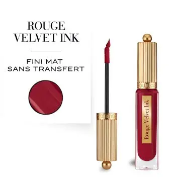 Rouge Velvet Ink Encre à Lèvres 10 Re(d)belle - Bourjois - Maquillage - Visuel 2
