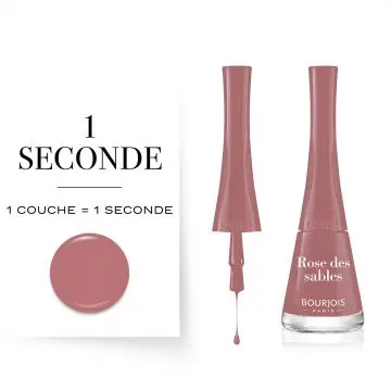 Vernis 1 Seconde Vernis à Ongles 38 Rose des Sables - Bourjois - Maquillage - Visuel 3 Vernis 1 Seconde Vernis à Ongles 38 Rose des Sables - Bourjois - Maquillage - Visuel 3