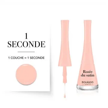 Vernis 1 Seconde Vernis à Ongles 43 Rosee Du Satin - Bourjois - Maquillage - Visuel 2
