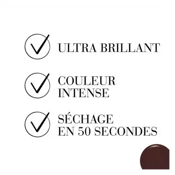 Vernis 1 Seconde Vernis à Ongles 46 Roche Noire - Bourjois - Maquillage - Visuel 3