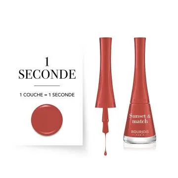 Vernis 1 Seconde Vernis à Ongles 47 Sunset&Match - Bourjois - Maquillage - Visuel 2