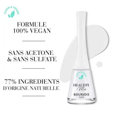 Healthy Mix Vernis à ongles 100 Blanc'hantement - Bourjois - Maquillage - Visuel 3