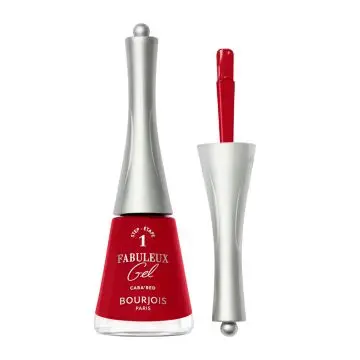 Fabuleux Gel Nail Lacquer Vernis 315 Caba'Red - Bourjois - Maquillage - Visuel 1