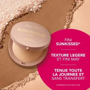 Maxi Boîte Ronde Poudre de Soleil 01 Clair - Bourjois - Maquillage - Visuel 3