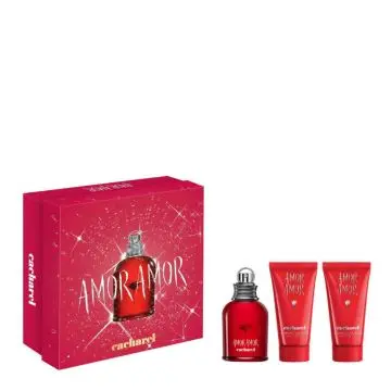 Coffret Amor Amor Eau de Toilette 50ml & 2 Laits Corps  - Cacharel - Parfum - Visuel 1