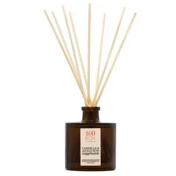 DIFFUSEUR CANNELLE & AIGUILLE DE PIN OXYGÉNANTE AMBIANCE MAISON 100 ml  - 100BON - Accessoire - Visuel 1