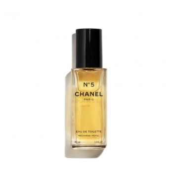 N°5 EAU DE TOILETTE VAPORISATEUR RECHARGEABLE RECHARGE - 50 ML - CHANEL - Parfum - Visuel 1