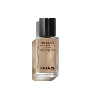 LES BEIGES FLUIDE ENLUMINEUR BELLE MINE FLUIDE ENLUMINEUR DE TEINT EFFET IRISÉ. BELLE MINE LUMINEUSE. VISAGE ET CORPS. SUNKISSED 30ML - CHANEL - Maquillage - Visuel 1