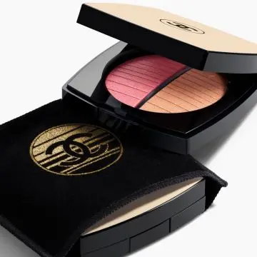 LES BEIGES POUDRE BELLE MINE LUMIERE DORÉE ÉCLAT DU SOIR 6.4G - CHANEL - Maquillage - Visuel 2