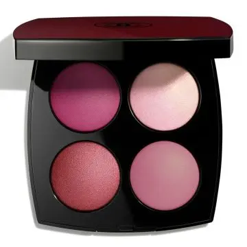 PALETTE ROUGE NOIR CONFIDENCE OMBRES À PAUPIÈRES ET FARDS �À JOUES - ÉDITION LIMITÉE 12G - CHANEL - Maquillage - Visuel 1