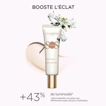 SOS Primer Base de Teint Illuminatrice White - 30ml - Clarins - Maquillage - Visuel 3
