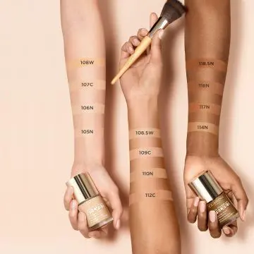 Skin Illusion Velvet - Teint Mat Naturel & Hydratation Fond de Teint 105N - Nude - Clarins - Maquillage - Visuel 3