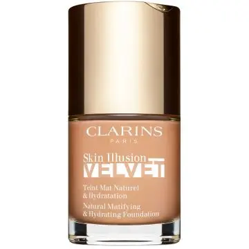 Skin Illusion Velvet - Teint Mat Naturel & Hydratation Fond de Teint 109C - Wheat  - Clarins - Maquillage - Visuel 1 Skin Illusion Velvet - Teint Mat Naturel & Hydratation Fond de Teint 109C - Wheat  - Clarins - Maquillage - Visuel 1