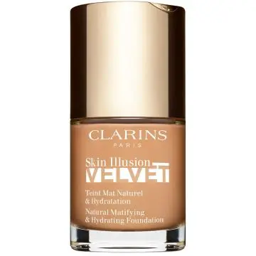 Skin Illusion Velvet - Teint Mat Naturel & Hydratation Fond de Teint 112C - Amber - Clarins - Maquillage - Visuel 1