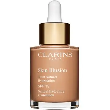 Skin Illusion SPF15 Fond de Teint Hydratation 112 Amber - Clarins - Maquillage - Visuel 1