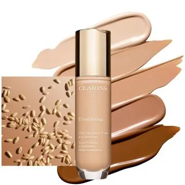 Everlasting Teint Mat Haute Tenue & Hydratation 105N - Nude - Clarins - Maquillage - Visuel 2 Everlasting Teint Mat Haute Tenue & Hydratation 105N - Nude - Clarins - Maquillage - Visuel 2