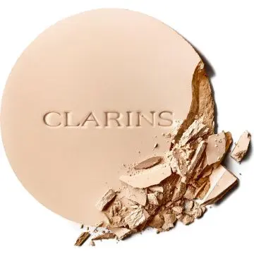 Ever Matte Compact Powder - Poudre compacte matifiante infusée au lait de pêcher Poudre Compact 01 - Very Light  - Clarins - Maquillage - Visuel 2 Ever Matte Compact Powder - Poudre compacte matifiante infusée au lait de pêcher Poudre Compact 01 - Very Light  - Clarins - Maquillage - Visuel 2