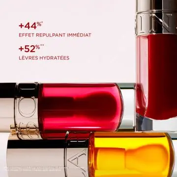 Lip Comfort Oil Édition Limitée 10 ans Huile à Lèvres 54 Iconic Red - Clarins - Maquillage - Visuel 3