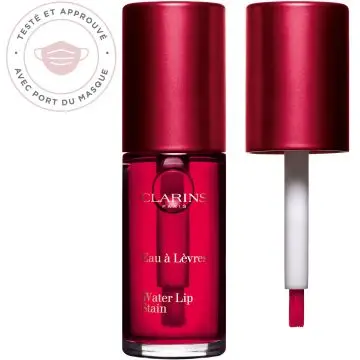 Eau à Lèvres Rouge à lèvres non transfert longue tenue Deep Red Water - Clarins - Maquillage - Visuel 1