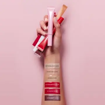 Lip Perfector Glow - Embellisseur Gloss Lèvres & Joues Gloss  21 Soft Pink Glow - Clarins - Maquillage - Visuel 4