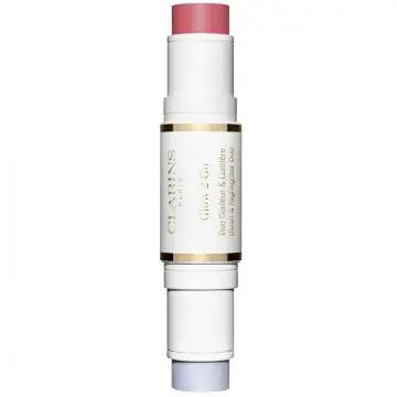 Glow 2 Go Stick 2-en-1 Highlighter & Blush 01 Glowy Pink  - Clarins - Maquillage - Visuel 1