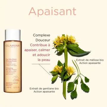 Eau Micellaire Démaquillante Formulée à base d'ingrédients d'origine naturelle 
