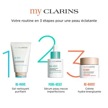 my Clarins RE-MOVE Gel Nettoyant Purifiant - Toutes Peaux 50ml - Clarins - Soin - Visuel 4