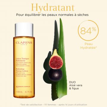 Lotion Tonique Hydratante Aux extraits d'aloé vera & fleur de safran Flacon 400 ml
