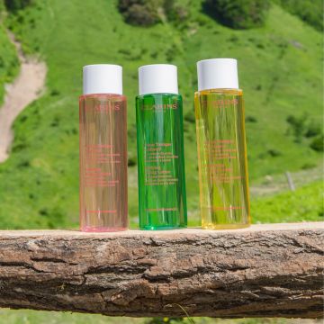 Lotion Tonique Apaisante Aux extraits de camomille & fleur de safran Flacon 200 ml - Clarins - Soin - Visuel 4