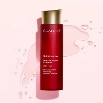 Multi Intensive Essence de Jeunesse Défroissante Lotion visage Flacon 200ml - Clarins - Soin - Visuel 3